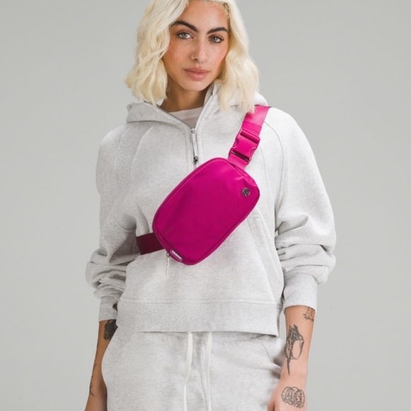 lululemon athletica Handbags - Lululemon Belt Bag in Wild Berry